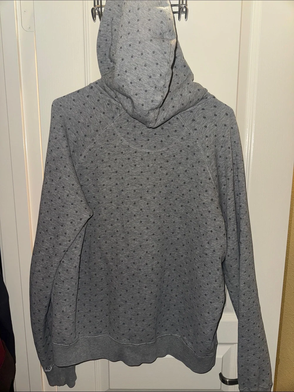 Nike Women’s Medium Grey Hooded Pullover Sweatshirt